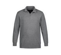 JP 1880 Jersey Troyer de Punto, Cuello Alto, Cremallera, Manga Larga Mezcla Gris 6XL 716842123-6XL