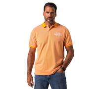 JP 1880 Jp1880 Poloshirt, Halbarm, Piqué, Stick, bis 8 XL Camisa, Naranja neón, 5XL Hombres