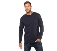 JP 1880 Langarmshirt, Camisa Manga Larga para Hombre, Azul (Dunkelblau 70), 5XL