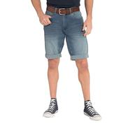 JP 1880 Light Weight Denim Bermuda, Pantalones Hombre, Blue Denim,