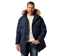 JP 1880 Mens 841542 JP1880 - Parka acolchada para hombre, tallas grandes, tallas grandes, tallas grandes para hombre (L-8 XL), azul marino, XL
