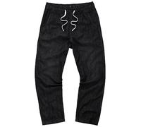 JP 1880 Pantalón de corte amplio con cuatro bolsillos con efecto vaquero 726843, Negro , 6X-Large