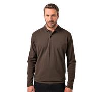 JP 1880 Polo Basic, Talle bajo, Manga Larga, piqué marrón Oscuro 7XL 827115117-7XL