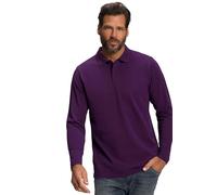 JP 1880 Polo básico, Manga Larga, piqué Profundo Violeta XXL 799230840-XXL