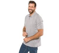 JP 1880 Polo, Básico, Media Manga, Piqué, Hasta La Talla 10xl, Camisa de polo para Hombre, Mezcla Gris, XXL