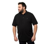 JP 1880 Polo, Bauchfit, básico, Media Manga, piqué, de XXL hasta 10 XL Negro 4XL 712617130-4XL