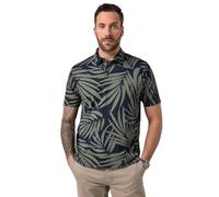 JP 1880 Polo para Hombre AOP Jersey 1/2 Key Polo, Azul Marino, 5XL