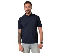 JP 1880 Polo para Hombre, diseño de piqué, 1/2, Azul Marino, 8XL