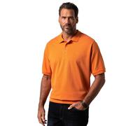 JP 1880 Poloshirt, Basic, Bauchfit, Halbarm, Piqué, XXL bis 10xl Polo, Naranja, 4XL Hombres