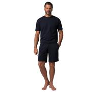 JP 1880 Pyjama Deux Pièces (Short + T-Shirt), Coupe Ventre Confort-Jusqu'au 8 XL Pijamas, Azul Marino, XXXXXXXL Hombres