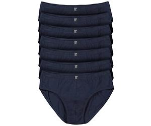 JP 1880 Slip 7er Pack, Ropa interior para Hombre, Azul (Dunkel Marine), 7