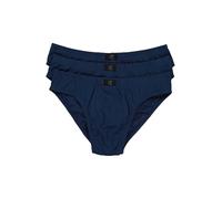 JP 1880 Slips, Pack de 3, Cintura elástica, algodón Azul 7 666667731-7