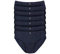JP 1880 Slip 7er Pack, Ropa interior para Hombre, Azul (Dunkel Marine), 10