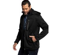 JP 1880 Softshelljacke Mit Abnehmbarer Kapuze, Chaqueta entallada para Hombre, Negro (Schwarz), 4XL