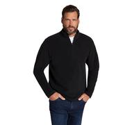 JP 1880 Suéter JP1880, Cuello Redondo, algodón, hasta 8 XL Negro 3XT 708261130-3XT