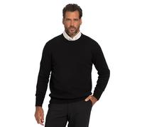 JP 1880 Suéter JP1880, Cuello Redondo, algodón, hasta 8 XL Negro 4XL 708261130-4XL
