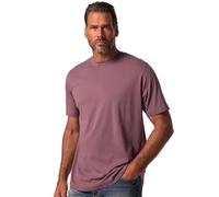 JP 1880 Camiseta, básica, Cuello Redondo, algodón Peinado, hasta la Talla 8 XL Malva 6XL 702558829-6XL
