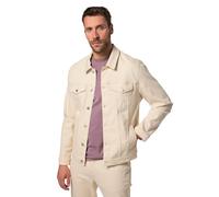JP 1880 Truckerjacke, Natural, Biobaumwolle, Gots Zertifiziert Chaqueta, Beige Claro, XL Hombres