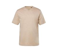 JP 1880 V-Shirt Camisetas, Natural Melange, XXXXL Hombres