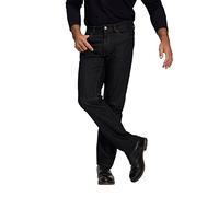 JP 1880 Vaqueros, 5 Bolsillos, Ajuste Regular, hasta Talla 70 Jeans, Negro, 30 para Hombre