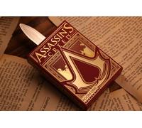 JP GAMES LTD Assassin's Creed Legacy V2 Playing Cards: Hidden Blade RED - Baraja de lujo por Room One Cards, mazo coleccionable para adultos, más de 14 años