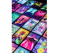 JP GAMES LTD Eldritch Overload Tarot Deck - Fabulous Fantasy Cyberpunk - Lámina holográfica y libro guía, por Weird Works