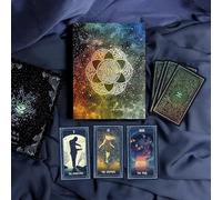 JP GAMES LTD Mirra Visions - Juego de cartas lenticulares de tarot y oráculo de 79 cartas por James R.Eads, mazo de adivinación para adultos de 14 años en adelante