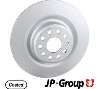 JP GROUP 2X Disco De Freno Ventilado Trasero Para Tesla Model S 5YJS 5YJX