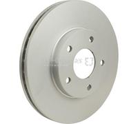 JP Group 2x Discos de Freno Delantera Ø280 Ventilado para Nissan Dennis Tino V10