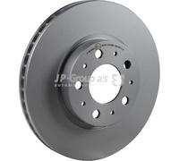 JP Group 2x Discos de Freno Delanteros Ø280 Ventilado para Volvo 850 Familiar Lw