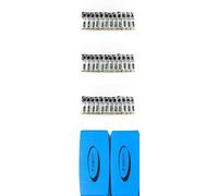 JP-JORPAY Recambios V Board -Recambios Pizarra Blanca Escuela-Recambios Pizarra Blanca Oficinas-Cartuchos Recambios-36 Recambios + 2 Borradores Magnèticos (Lote)