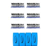JP-JORPAY Recambios V Board -Recambios Pizarra Blanca Escuela-Recambios Pizarra Blanca Oficinas-Cartuchos Recambios-72 Recambios + 4 Borradores Magnèticos (Lote)