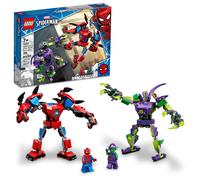 JP LEGO Marvel Spider-Man & Green Goblin Mech Battle 76219 Building Kit Super-Hero Mech Gift para nios de 7 aos (298 piezas)