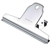 JPC 757145 Spring Clip - Pinza para cartas (metal, 144 mm de ancho)