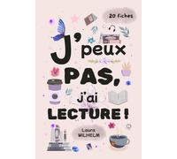 J'peux pas, j'ai lecture!: 20 fiches (intérieur noir&blanc)