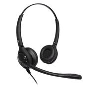 JPL Auriculares 502S-USB monoaurales, con cable, certificado de comunicaciones unificadas, Plug & Play, control en línea, micrófono con cancelación de ruido envolvente (ideal para trabajadores remotos