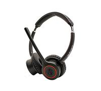 JPL Headset Element-BT500D Binaural Inalámbrico, Bluetooth, Altavoces de Banda Ancha, Tecnología de Cancelación de Ruido Escudo Surround para Teléfonos Móviles/Softphones, Incluye Bluetooth (BT-220)