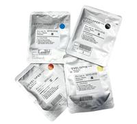 JPLhzVYsu Juego de Materiales de desarrollador, 4 Uds., compatibles con la copiadora en Color DV512 C224 C284 C364 Japón CMYK 210G