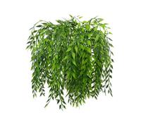 JPORSHU 6 guirnaldas artificiales de sauce llorón de 20 pulgadas, resistentes a los rayos UV, para jardín, boda, alféizar de ventana, balcón, decoración de Navidad