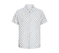 JPRBLULINCOLN Print Resort Shirt S/S SN, Cerulean/AOP: Comfort Fit, S