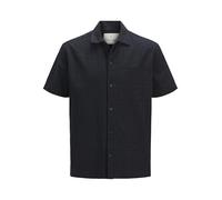 Jprcceaston Seersucker S/S - Camiseta, Negro (Black Beauty), XS