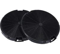 jpshop - Filtro campana de carbón activo Ø 152 mm. Paquete de 2 unidades compatible con Faber compatible con Smeg compatible con Franke