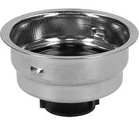 JPshop - Filtro de 2 tazas adaptable a cafetera o para café en polvo compatible con Delonghi