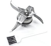 JPshop - Grupo de cuchillas TM6 compatible con Vorwerk Thermomix TM3300 con cepillo de limpieza