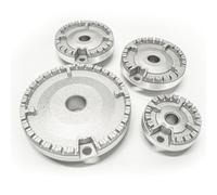 Jpshop Kit de 4 quemadores de aluminio Sabaf compatibles con Ariston Hotpoint Nardi Indesit