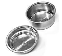 JPshop - Kit de filtro de 1 taza + filtro de 2 tazas para cafetera compatible con Mokona Bialetti