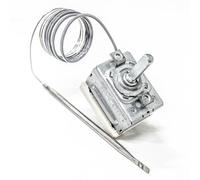 JPshop - Termostato eléctrico regulable temperaturas horno 2 contactos compatible con Ariston - Indesit