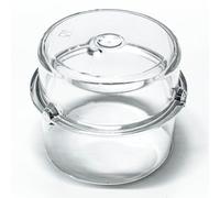 JPshop - Vaso medidor con tapón dosificador transparente compatible con Vorwerk Thermomix TM21 TM31