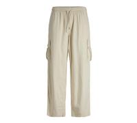 JACK & JONES Jpstbill Jjnate Linen Blend Cargo Jog Sn Pantalones, Summer Sand, L para Hombre