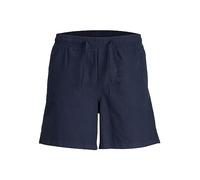 Jpstjaiden Jjsummer Linen Blend Jogshort, Azul Marino, L